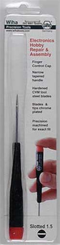 Wiha Tools 96015 Slotted Screwdriver 1.5x40 Carded, 96015