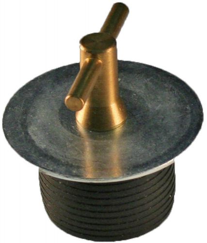 Shaw Plugs 52002 Turn-Tite Expandable Neoprene Rubber Plug with Brass Handle ...