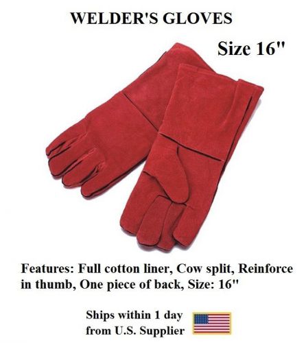Gloves-CBB-Welder2-16-1pr (Welding Gloves Size 16-1 Pair)