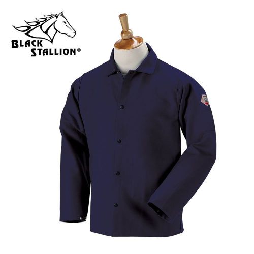 Revco Black Stallion TruGuard 200 FR Welding Jacket FN9-30C NAVY