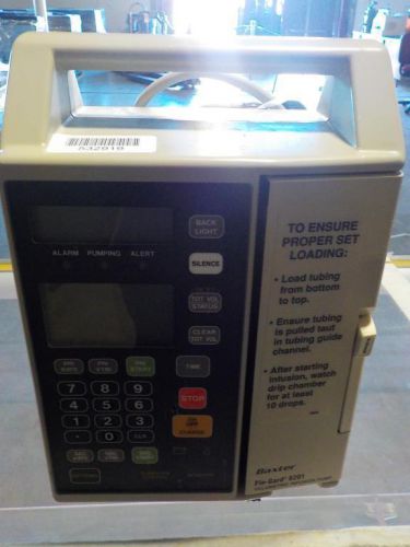 Baxter Flo-Gard 6201 Infusion / IV Pump Tested and in Great Working Condition!