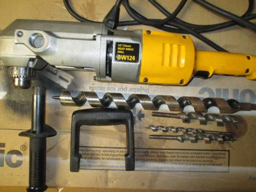 Dewalt dw124 1/2&#034; right angle drill, 2 speed, reversible for sale