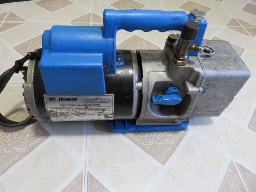 SPX Robinair 15600 Cooltech High Performance Vacuum Pump 6CFM 115VAC 1/2HP