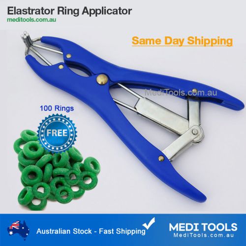 Elastrator, Sheep Castration, Rubber Ring Applicator, Castrator, Docking, Rings