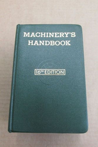 Machinery hand book