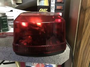 Federal Firebeam Dashlight Revolving Rotating Beacon Emergency Fire Light