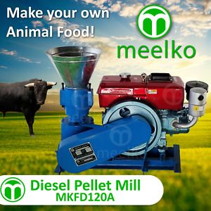 DIESEL PELLET MILL FOR BULL FOOD - MKFD120A (FREE SHIPPING)