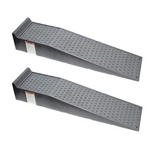 BISupply Vehicle Service Ramp Set – 6.6in Car Lift, 5 Ton Heavy Duty Truck Ramps