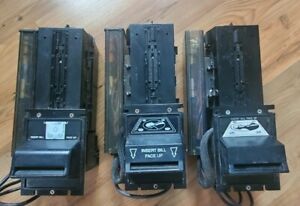 Lot of 3 Coinco BA30B  and ba50b bill validators. Vending. Not working.