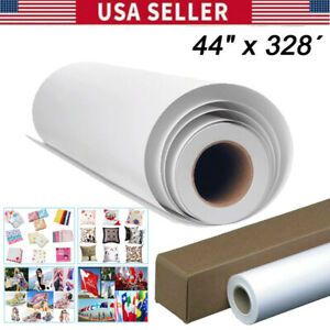 100gsm 44in328ft High Tacky / Sticky Sublimation Transfer Paper US STOCK