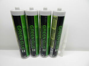 Noise Grabber Green Glue Noiseproofing Compound 4 Tube Pack (with Tips)