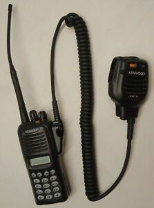 Kenwood TK-2180 Full Keypad Radio + KMC-41 Speaker Microphone