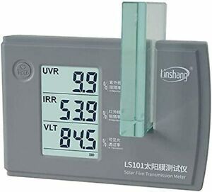 Solar Film Transmission Meter Window Tint Tester UV 365nm IR 950nm VL 380-760nm