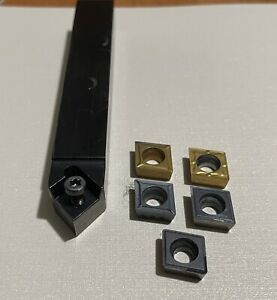 carbide insert Tool Holder With Industrial Diamond Insert . Lathe Turning Tool