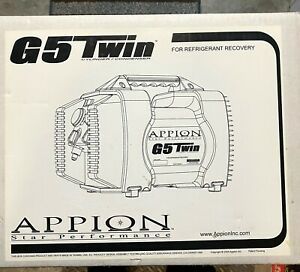 Appion G5 TWIN Refrigerant Recovery Machine NEW!!!!! In Original Box.