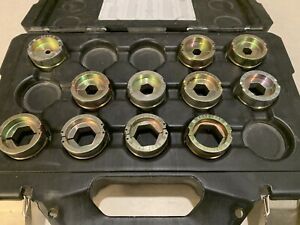 Greenlee KD12CU U Style Die Kit Copper Connectors 6 AWG to 750 KCMIL Missing 4