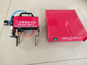 Portable Pneumatic Dot Peen Marking Machine for VIN Code Chassis Number 100*20mm