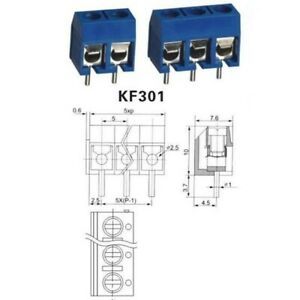 Plug Terminals Screw Terminal Block Connector 2 Pin Brand New Hot High Quality