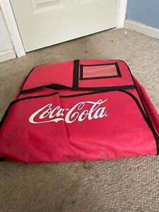 Coca-cola branded pizza bag