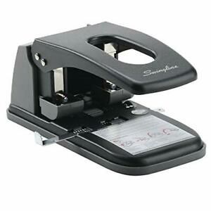 Swingline 2 Hole Punch Hole Puncher High Capacity 100 Sheet Punch Capacity Fi...