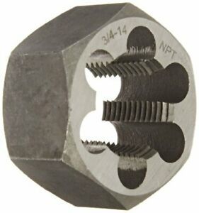 Drill America DWTHXNPT3INCH 3&#034;-8 Carbon Steel Hex NPT Pipe Rethreading Die DW...