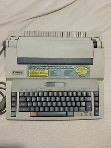 Vintage Canon ES23 Electronic Typewriter Vintage Tested and Working
