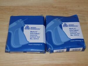 2 Pack Avery Dennison Mark III Fine Fabric Pistol Grip Swiftach Tool No. 10312