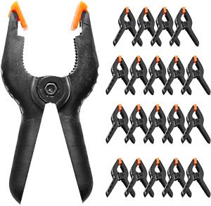 20 PCS Photography Backdrop Support Spring Clamp for Background Muslin, Canvas