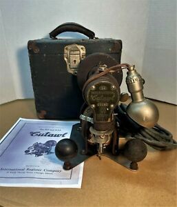 Vintage International Cutawl K9A Sign Maker Scroll Saw With Manual &amp; Case
