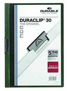 Durable Report Cover with DURACLIP Letter-Size Holds Up to 30 Pages Clear Cov...