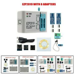 Speed Up To 12MBPS. USB SPI Programmer EZP2019 High Speed +2/5/8/12Adapter