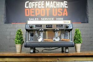 Wega Polaris High Cup - 2 Group - Matte Black Commercial Espresso Machine
