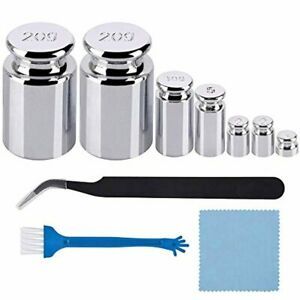 10 PCS Premium Calibration Weights Set, Calibration Weight for Gram Scale
