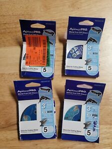 Lot of 4 Avanti Metal Cut Off Discs for 3&#034; Pneumatic Cutter 1/16&#034; Thick 5 Pack