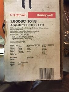 Honeywell L6006C 1018 Tradeline High /Low Limit Aquastat Controller. Brand New!