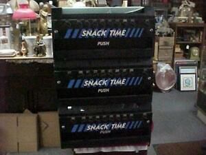 SNACK TIME  TABLE TOP VENDING MACHINES MOD. VM-150 LOT OF (3) PRE-OWNED