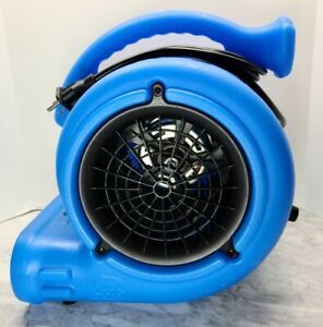 B-AIR 1/4 HP Air Mover Blower Fan For Water Damage Restoration Carpet Dry