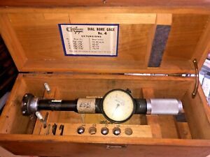STANDARD DIAL BORE GAGE NO. 4 2 1/8&#034; - 2 3/8&#034;&#034;  54-79MM WITH TIPS