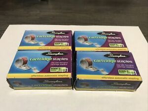 Swingline #50050 Staple Cartridge 5000 Staples For Electric Staples (4 Boxes)