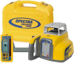 Spectra Precision Laser LL300N Automatic Self-Leveling Level W/Hr300 Receiver, A