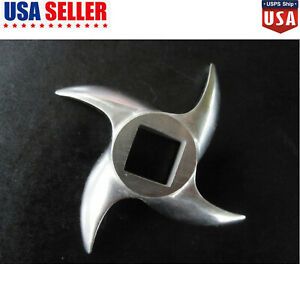 12# / 32# Meat Grinder Knife Powerful Mincer Blade Cutter STAINLESS STEEL