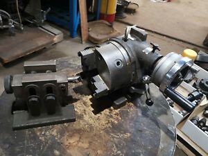 Yuasa Super Spacer 6&#034; w/ TailStock and chuck w/ plates super smooth! 550 666