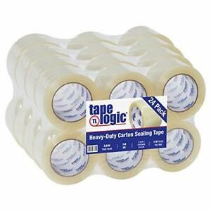 Partners Brand PT905160 Tape Logic Acrylic Tape 1.6 mil 3&#034; x 110 yd Clear Pac...