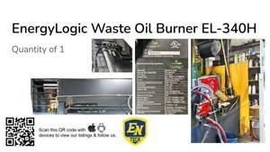 EnergyLogic Waste Oil Burner EL-340H - Buyer will need to disassemble at pickup