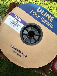 Uline 12”x500’ 4 Mil Pink Anti-Static Poly Tubing - S-1538.. Free Shipping