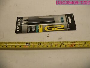 QTY=6 Packs of 2; Pilot G2 Premium Gel Refills Teal Ink Fine Point 0.7mm 77257