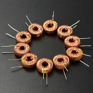 10Pcs Toroid cDre Inductors Wire Wind Wound DIY mah--100uH 6A Coil RSNIU WHU ek