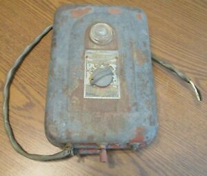 VINTAGE PARMAK ELECTRIC FENCER PARKER McCRORY MFG. PARTS OR REPAIR UNTESTED L@@K