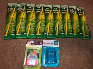 New Ticonderoga Pencils #2, Yellow, Dozen - Lot Of 9....108 Pencils..plus Extras