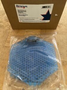 PACK OF 10 RENOWN WAVE 3D URINAL SCREENS - COTTON BLOSSOM